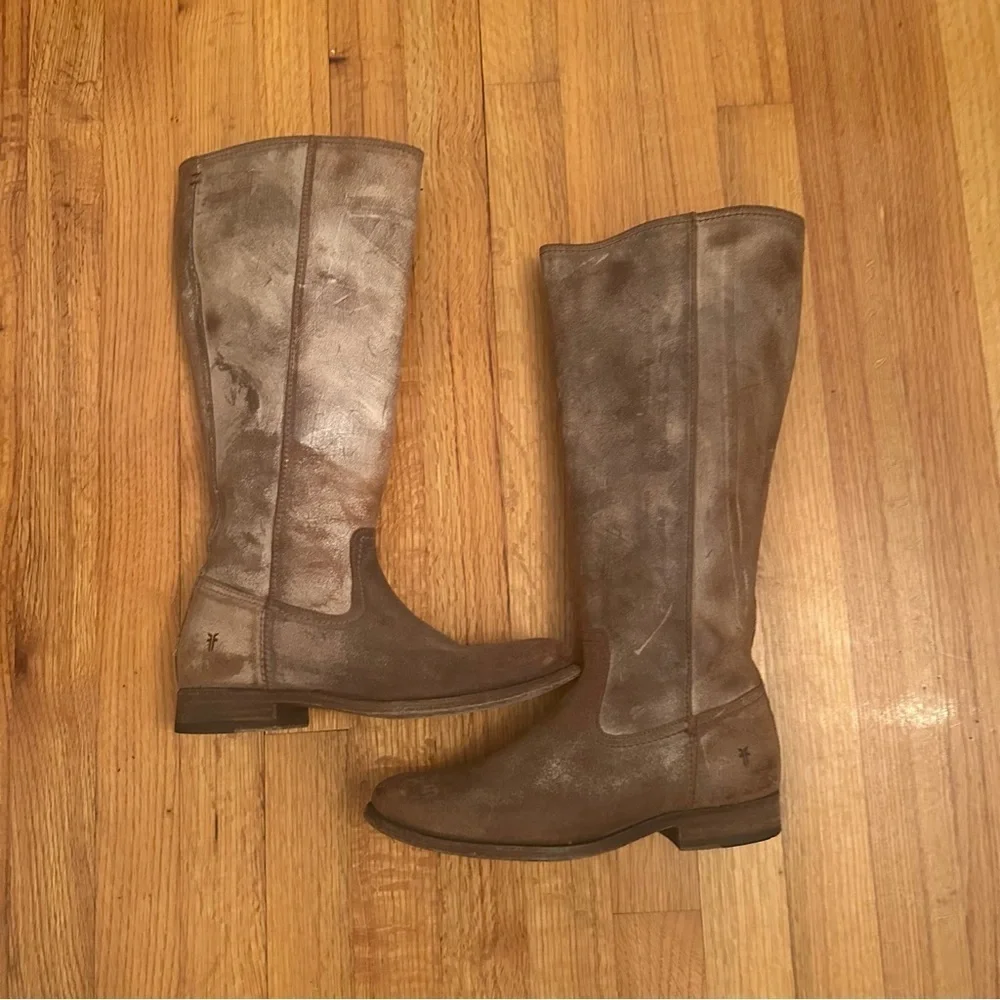 Frye Melissa Inside Zip Tall Boot  Sz 7B 3470895